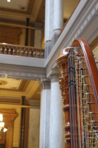 Indy harpist