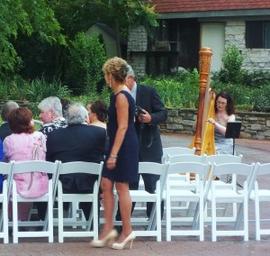 Chicago Harpist Meyer's Castle Wedding