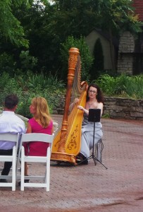 Chicago Harpist Wedding at Meyer's Castle