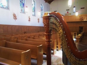 Detroit Wedding Harpist Catholic