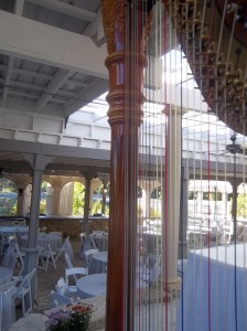 Lima Wedding Harpist at SoSerene