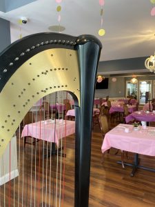 Mother's Day Harpist