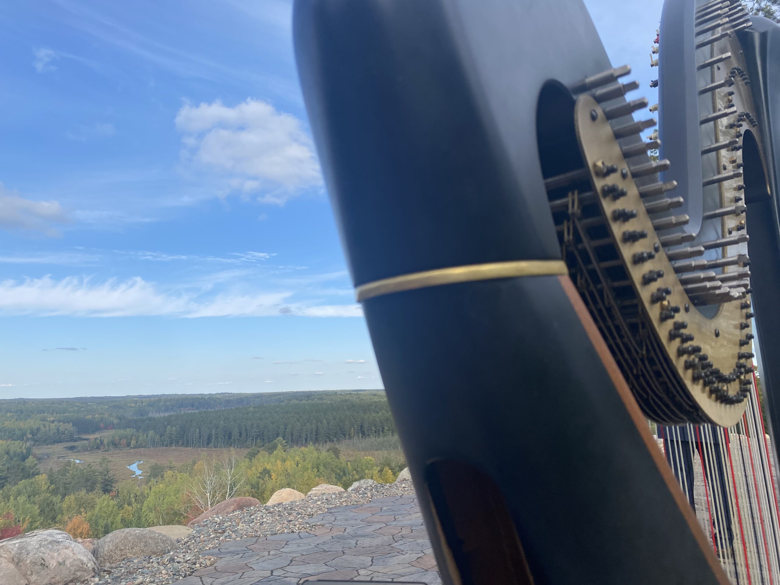 Harpist in Minocqua Wisconsin