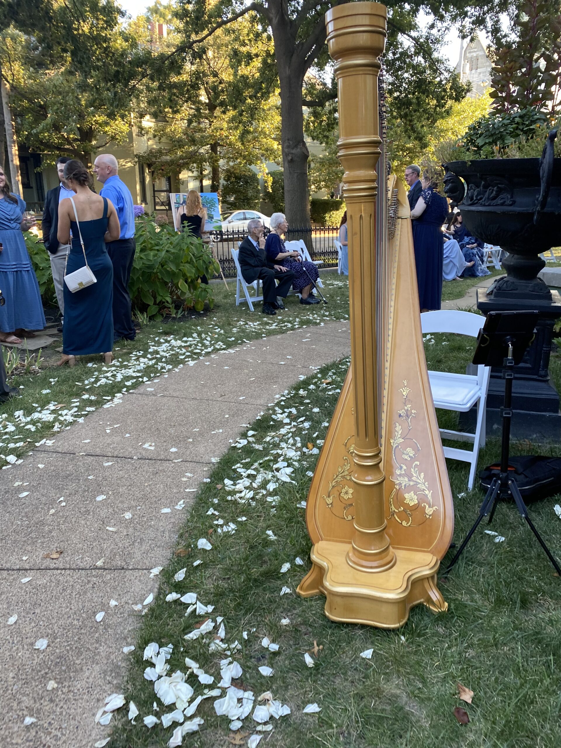 Evansville IN Wedding Harpist