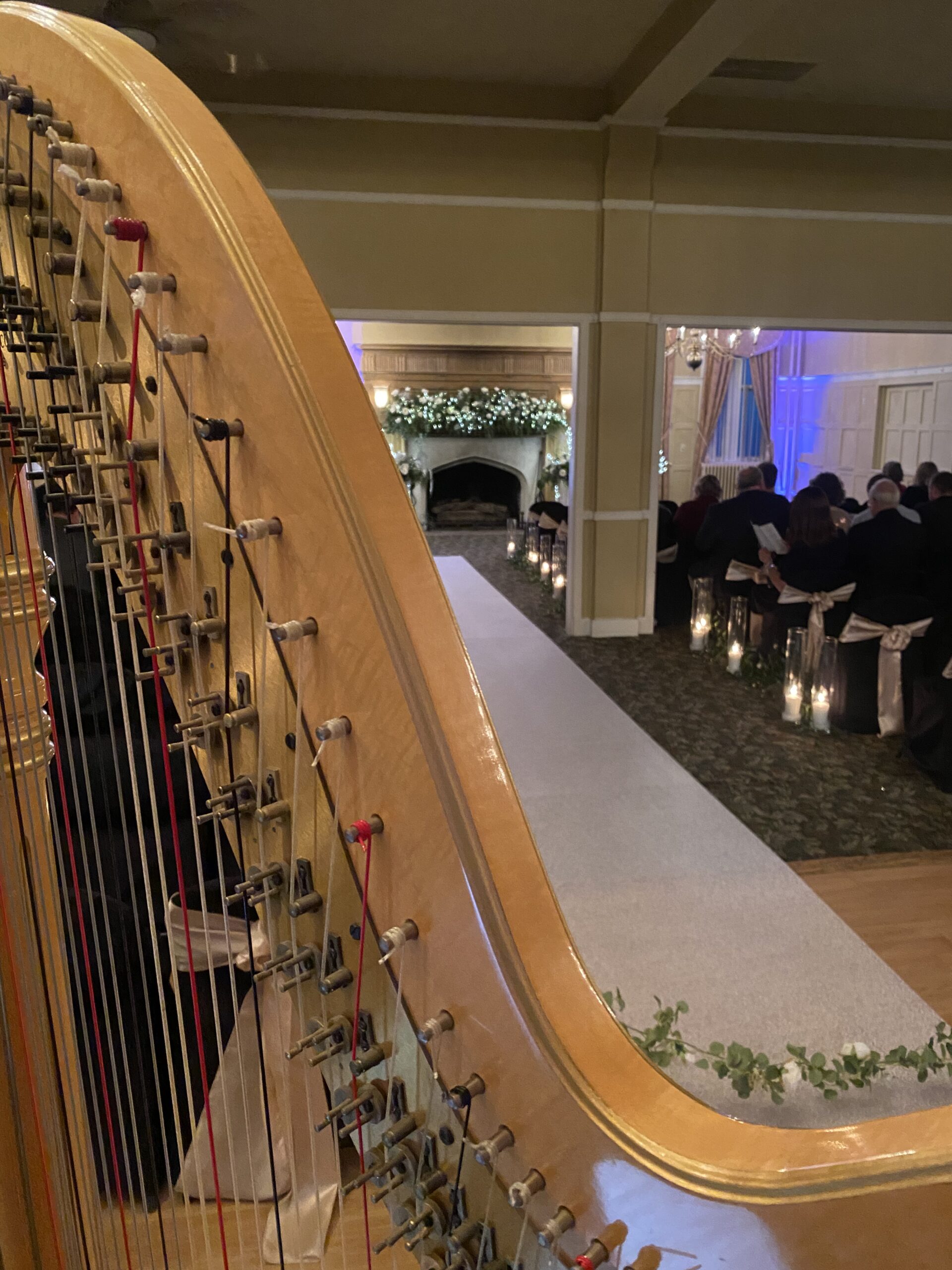 Harp for NYE Wedding
