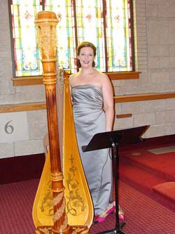 Central Illinois Wedding Harpist