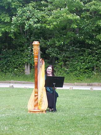 Akron Ohio Wedding Harpist