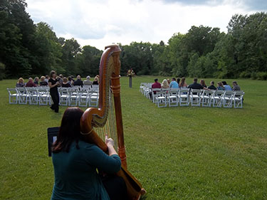 Cleveland Ohio Wedding Harpist
