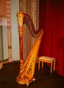 Northwest Indiana Wedding Music Memorial Opera House Harpist