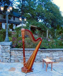 Chicago Outdoor Wedding Ceremony Music Harp