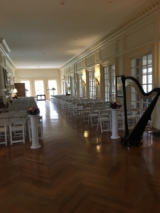 Harp Music for a Wedding at the Allerton Park Mansion