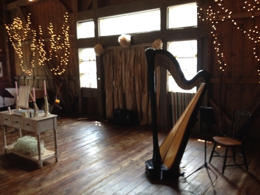 Elkhart Harpist for Weddings at Amish Acres