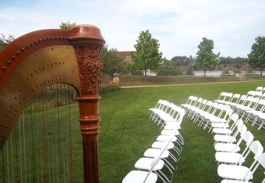 Beutter Park Wedding Ceremony Harpist