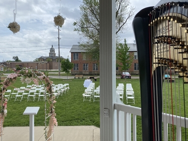 Cedar Rapids Harp Music for Weddings in Vinton