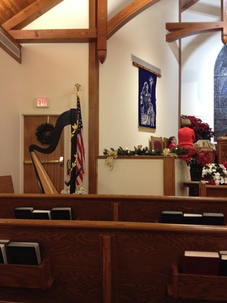 Harp Music for a Church Service