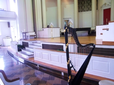 Annie Merner Chapel Wedding Jacksonville Harpist