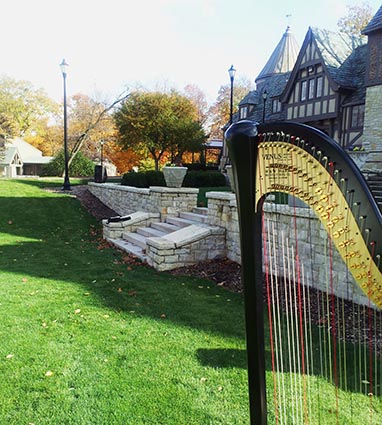 Bloomington Illinois Wedding Music Harp