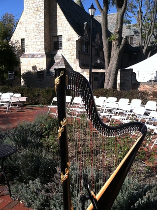 Bloomington Harpist for Weddings at Ewing Manor