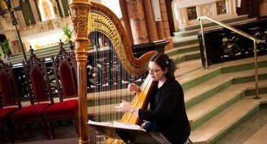 Chicago Catholic Wedding Ceremony Music Harpist