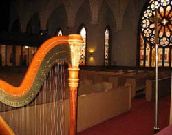 Lutheran Harpist Chicago Wedding Musician