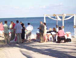 Key West Wedding Harpist on the Beach