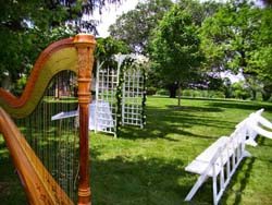 Bloomington Indiana Wedding Musician Harp