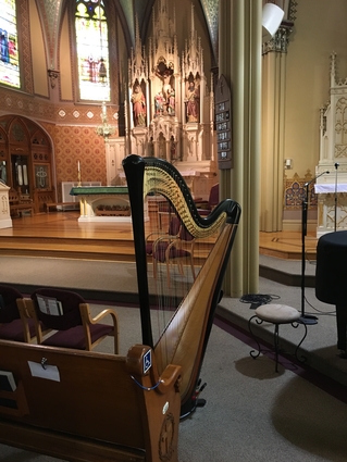 Dubuque Wedding Harpist