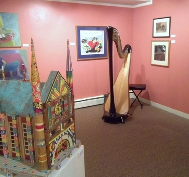 Harp Music for a Holiday Party in Elkhart, Indiana