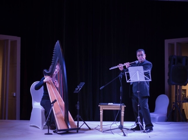 Harp Player Saudi Arabia