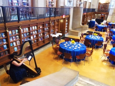 Harpist for Indianapolis Weddings - Indianapolis Public Library