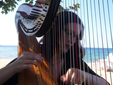 Amalfi Coast Wedding Harpist