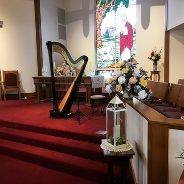 Wesley Chapel Wedding Ceremony in Jacksonville, IL