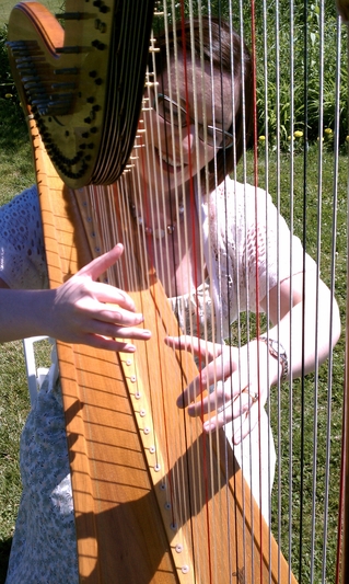 Harp Music on Mackinac Island