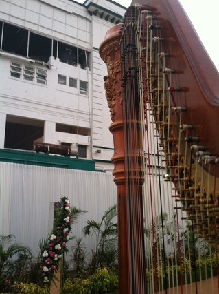 Mumbai International Bollywood Musician - Harpist for Weddings at Mahalaxmi Racecourse