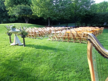 Chicago Wedding Harpist Long Grove Illinois