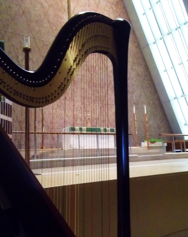 Fort Wayne Wedding Harpist - Kramer Chapel Ceremony