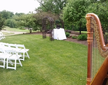 LaSalle Illinois Harpist Wedding Music