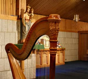 Catholic Church Wedding Ceremony Music Harp
