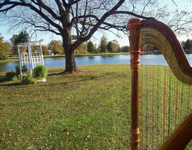 Harpist in Vincennes Indiana - Wedding Ceremony Musician