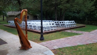 Starved Rock Wedding Harpist Northern Illinois