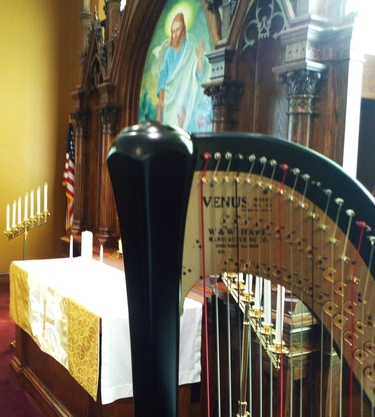 Fort Wayne Wedding Harpist