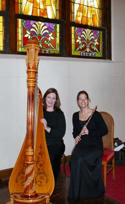 Harp Flute Duet for a Wedding Ceremony Detroit