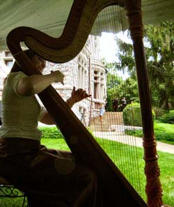 Tippecanoe Place Harpist for Weddings in South Bend