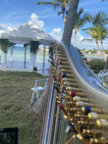 new providence bahamas Wedding Harpist
