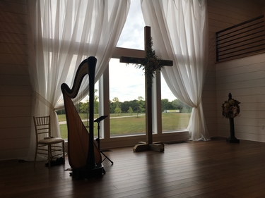 Central missouri Wedding Harpist