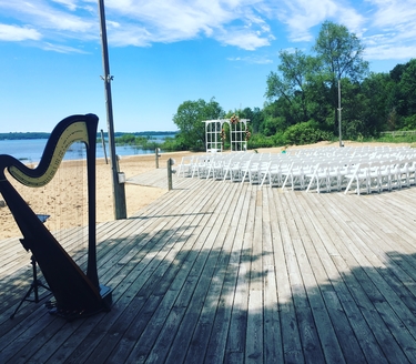 Traverse City Harpist Northern MI Wedding