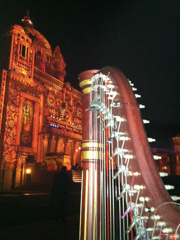 Harpist in Jodhpur India