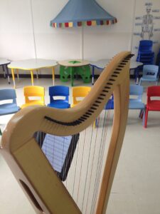 Nigerian Harpist