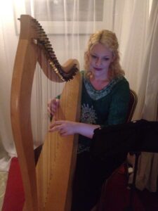 Harpist in Nigeria
