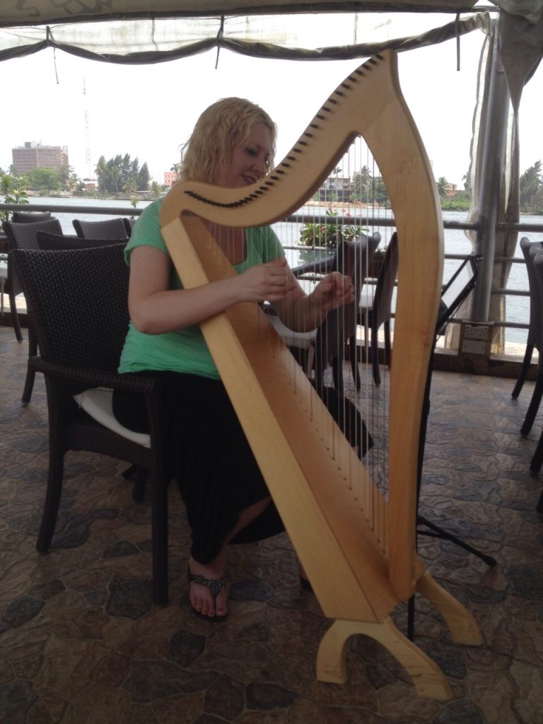 Lagos Nigeria Harpist